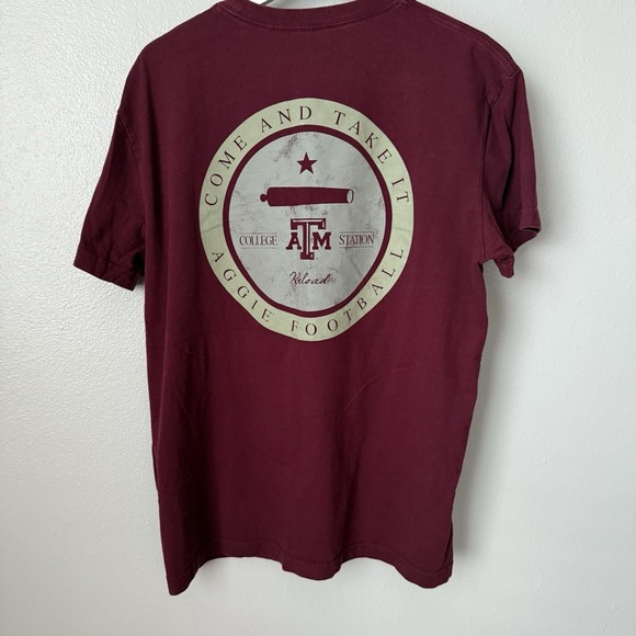 Aggie Land‎ Outfitters Unisex Maroon Tshirt XL Gameday Football Short Sleeve Tee - Picture 2 of 6